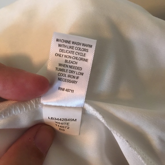 Ophelia Roe off the shoulder 3/4 sleeve white top - Picture 7 of 9